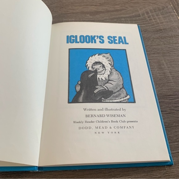 Iglook’s Seal by Bernard Wiseman - Hardcover Story Book - Picture 5 of 11